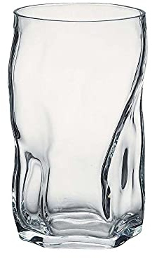 Bormioli Rocco 340440 sorgent shotglas, stämplare, 70 ml, glas, transparent, 6 stycken