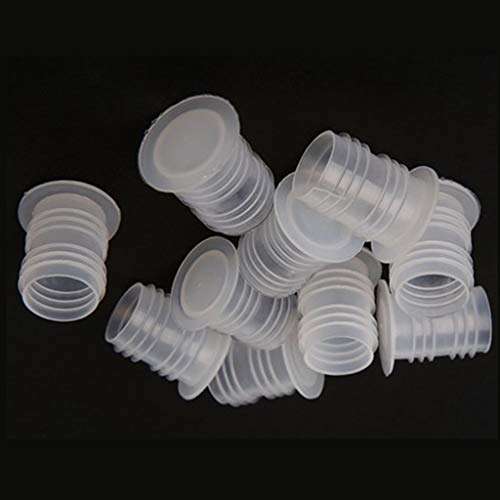 (10 piezas) Tapones de botella de vino blanco Tapones de plástico Barra de cocina Sellador de ahorro de herramientas