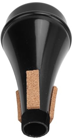 Trompetendämpfer, Geräuschreduzierungs-Übungsschalldämpfer-Dämpfer-Trompetenschalldämpfer für Kinderanfänger (BLACK)