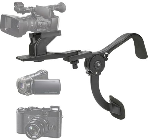 Universal Shoulder Rig Kit,Outdoor DSLR Cameras & Camcorders Strap Mount,Rod Support System Camera Stabilizer Shock Absorber Bracket