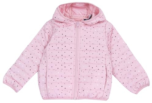 Chicco, Abrigo Niña con Relleno de 120g, con Capucha y Práctico Cierre de Cremallera, Lavable en la Lavadora, Ropa para Niña, Designed in Italy