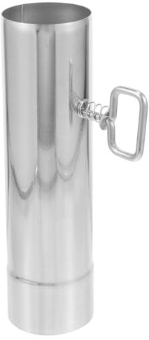 ibasenice Tuyau de Cheminée Réglable Acier Inoxydable pour Poêle de Camping Évacuation Design Étanche Matériau Durable et pour Chauffage et Cuisson
