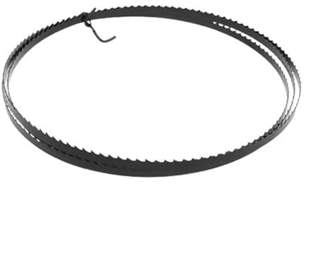 Hoja de sierra, 2 hojas cinta carbono 91-1/2 pulgadas x 1/2 4, compactas alta tenacidad, for carpintería