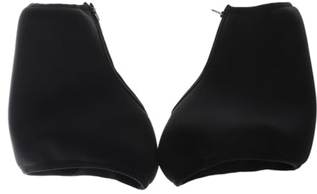 Figure Skate Boot Covers,Nylon Breathable Ice Skate Covers - Black Hockey , Lightweight Figure for Skating Enthusiasts