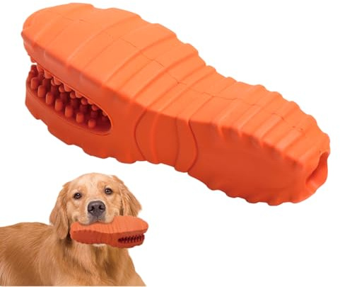 Pasbuteiy para Perros para Limpiar los Dientes | Barra interactiva para Masticar - masticable con función de Cepillo de Dientes | para Perros medianos y Grandes y masticadores