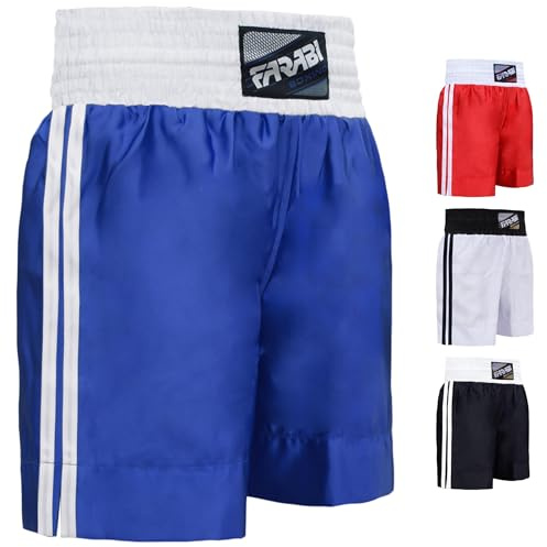 Farabi Sports Pro Boxing Shorts para Entrenamiento de Boxeo Punching Sparring Fitness Gym MMA Muay Thai Kick Boxing Pantalones