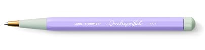 LEUCHTTURM1917 365526 Drehgriffel Nr. 1, Lilac, Kugelschreiber mit königsblauer Tinte