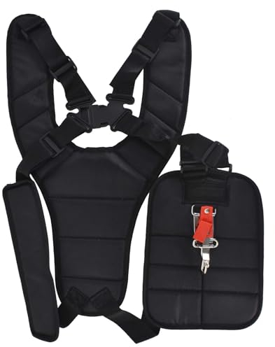 Doppelter Trimmer-Schultergurt Doppelschultergurt Freischneider Schultergurt Tragegurt Für Motorsense Verstellbare Trimmer Schultergurt Komfort Tragegurt Doppel Schultergurt Motorsense Freischneider