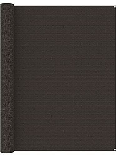 LAPOOH Zeltteppich, Vorzeltteppich, Camping Plane, Teppich Für Camping Vorzelt, Bodenplane Zeltunterlage, Camping Teppich Outdoor, 250x350 cm Braun