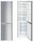 Liebherr Comfort CUELE3331 181.2 cm High x 55 Wide cm 70/30 Split 296 Litre Capacity Smart Frost Freestanding Fridge Freezer - Silver