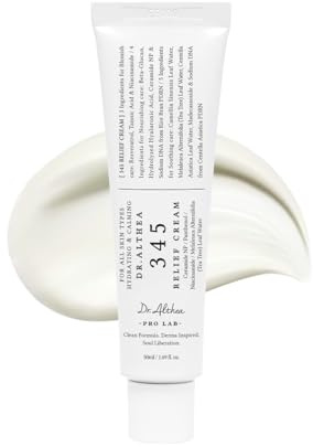 Dr.Althea 345 Relief Cream | Crema hidratante calmante con PDRN y niacinamida | Cuidado facial vegano coreano para todo tipo de piel (50ml, Ver.2 - Pack of 1)