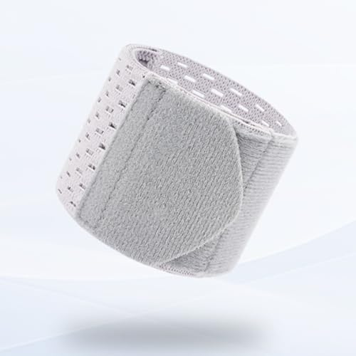 QIALAI 1 Piece Light Grey Wrist Support, 17g Spandex Wrist Brace with Mesh Breathability, Lightweight Compression Wrist Guard for Tendon Protection, Basketball, Gym & Sports Activities