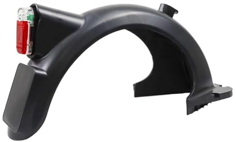 Guardabarros Trasero Para Scooter - Protección Para Bicicleta Eléctrica De 11 Pulgadas | Guardabarros Trasero Para Scooter, Protector Contra Salpicaduras Impermeable, Soporte Para Placa De Matrícula P