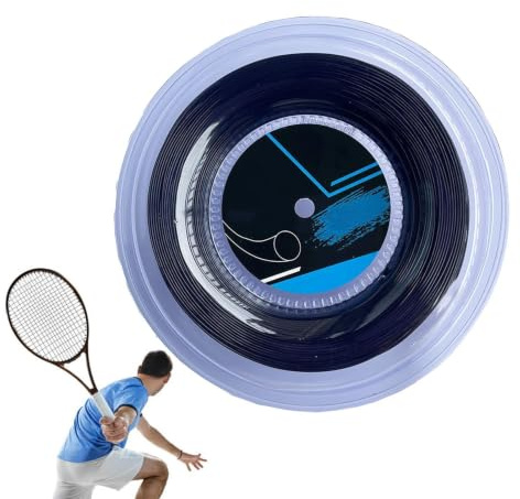 Tanga Raqueta de tenis, cadena de tenis para entrenamiento | Líneas de juego de pelota multifuncionales | Cadena de raqueta multifuncional 200m y arma amigable para la práctica e
