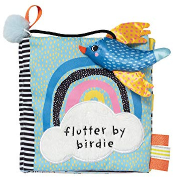 Manhattan Toy Cherry Blossom Days Flutter by Birdie Soft Activity Book for Babies
