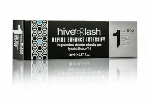 Hive Eyelash & Eyebrow Tint 3 x 20ml Pack (Impact Black)