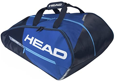 HEAD Unisex - Adult Tour Team Padel Monstercombi Tennis Bag, Blue/Navy, One Size