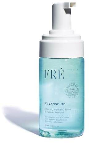 FRÉ Micellar Foaming Cleanser – Removes Makeup & Impurities, Preserves Skin Barrier, Hydrating, Vegan Formula