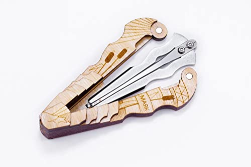 Shamanicshop Maultrommel Leuchtturm Mund Musikinstrument Schöner Klang Ausgezeichnete Qualität Originelles Geschenk plus Abdeckung (Backen Harfe, Snoopy Harp, Dan Moi)