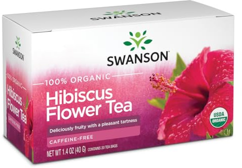 Swanson Hibiscus Flower Tea 20 Bag(S)