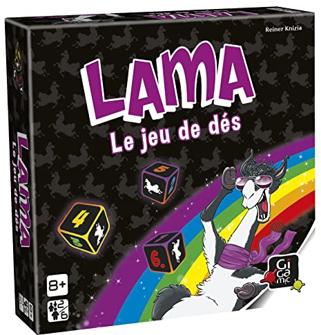 GIGAMIC Lama - Le Jeu DE des, ‎8 Ans et Plus