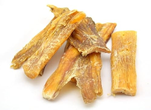 Tendini secchi di manzo per cani, 500 g, di produzione tedesca, articolo da masticare per grandi e piccini