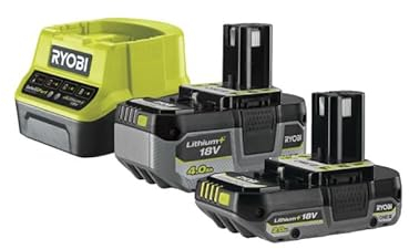 1 Batterie Lithium+ 18V - 4,0 Ah, 1 Batterie compacte Lithium+ 18V 2,0 Ah et 1 Chargeur 2,0 A