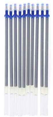 BABYVIVA 10 x silberfarbene Nachfüllstifte für Lederstoff, Markierung, Nähen, Bastelwerkzeug, Stifthalter