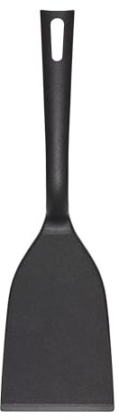 Chef Aid Nylon Flexible Turner, BPA Free Kitchen Spatula for use with Non-Stick Cookware, Part of a Selection of Kitchen Utensils, Black