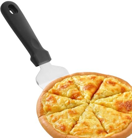 Genérico Cáscara giratoria para pizza, Cáscara para pizza,Paleta de espátula giratoria para pizza | Espátula de pizza de acero inoxidable, pala giratoria para hornear pan, torneado de pastel de pizza