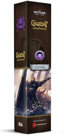 No Loading Games, Gwent Neoprene Mat - Skellige, Dimensions: 290 x 730 mm