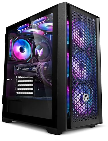 VIBOX IX-608 Gaming PC • AMD Ryzen 7 7800X3D 8 cœurs • AMD Ryzen 9070 XT 16GB • 32GB RAM • 1 to SSD • Windows 11 • WiFi 6 + Bluetooth 5.4