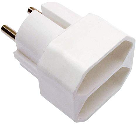 as - Schwabe 48211, 230 V, weiß, 2-Fach