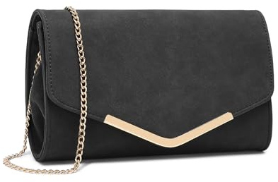 Miss Lulu Womens Clutch Elegant Clutch Bags for Women Mini Crossbody Bag For Women, Can Hold 8.3' Tablet, Suitable for Party, Wedding, Banquet, Gift