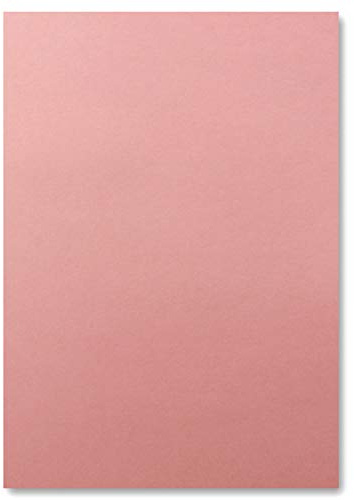 25 DIN A4 pappersark planoark – Altrosa – 240 g/m² – 21 x 29,7 cm – hantverksark tonpapper fotokartong hantverkspapper kartong – Färgrik