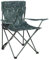 Mountain Warehouse Patterned Folding Chair - Cup Holder Camping Chair, Carry Strap Picnic Chair Dark Green