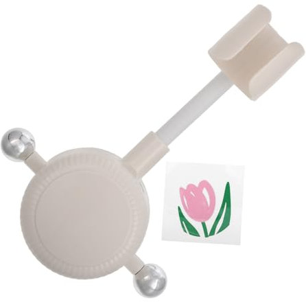 SOPOTUTU Soporte de Ducha con Ventosa Ajustable Instalación sin Taladro Soporte Cabezal de Ducha Montaje Reutilizable Pared Accesorio de Color