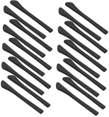 Angoily 20 pièces Manchons Silicone Antidérapants pour Branches de Lunettes Protections Souples et Flexibles pour Confort Prolongé Accessoires pour Lunettes de