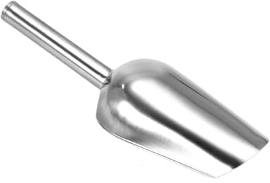 Paletta per il ghiaccio 2 pezzi in acciaio inossidabile for gelato, caramelle, cucchiai, pinze for matrimoni