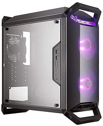Cooler Master MasterBox Q300P - Case Gaming Mini Tower RGB mATX Portatile con Visione Completa Pannello Laterale, Cable Management Ordinato, e Molteplici Opzioni Raffreddamento