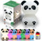 MegaLight LED Nachtlicht Kinder RGB-Farbwechsel | Nachtlicht Baby ohne verschluckbare Kleinteile | Stilllicht dimmbar Timer | Nachtlampe für Kinderzimmer Touch USB | Paddy Panda