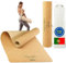 Yogamatte Kork rutschfest XXL 200 cm + Tasche Set, MADE IN Portugal: nachhaltig & schadstofffrei | Yoga Matte extra lang 2 m + weich, dick | Pilates Yoga Mat Gymnastikmatte Sportmatte Fitnessmatte