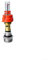 Durchflussmesser Regler, DN25 Durchflussmengen 0-5l/min Durchflussmesser für Wasser Fußbodenheizung Verteiler Durchflussmesser/Regler