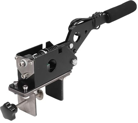 Aramox Freno de Mano para Juegos de Carreras con Soporte de Montaje Freno de Mano Progresivo USB para G27 G25 G29 T500 Freno de Mano para Juegos de Carreras USB Progresivo