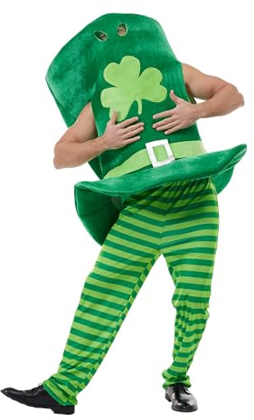 EraSpooky Lucky Leprechaun Hat Costume - St. Patrick’s Day Party Outfit