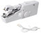 Handheld Sewing Machine, Portable Mini Sewing Machines, Cordless Portable Electric Sewing Machine for Beginners, Suitable for Clothing, Curtains, DIY Home Travel(White)