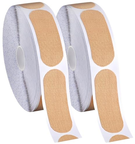 Tressify Roll Of Bowling fingertejp, 2 x 50 stycken, flexibelt tyg, 2,5 x 7 cm