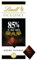 Tableta de chocolate negro Lindt Excellence 85% Cacao - 100 g, pack de 4