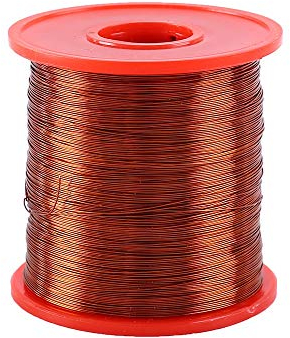 Kupferdraht, 500g QZ-2/130 0,33mm 600m Kupferlackdraht, 2UEW Polyurethan Emaillierter Copper Wire für Transformator Induktionsspule(Zufällige Walzenfarbe)