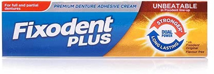 Fixodent Dual Power Denture Adhesive Cream - 35ml